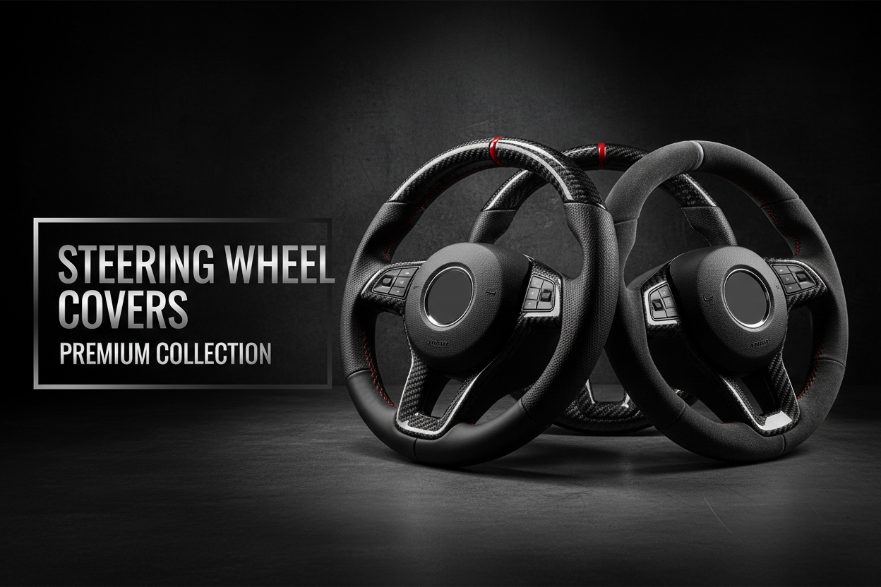 Non-slip, comfortable grip, and easy to install on any steering wheel.
