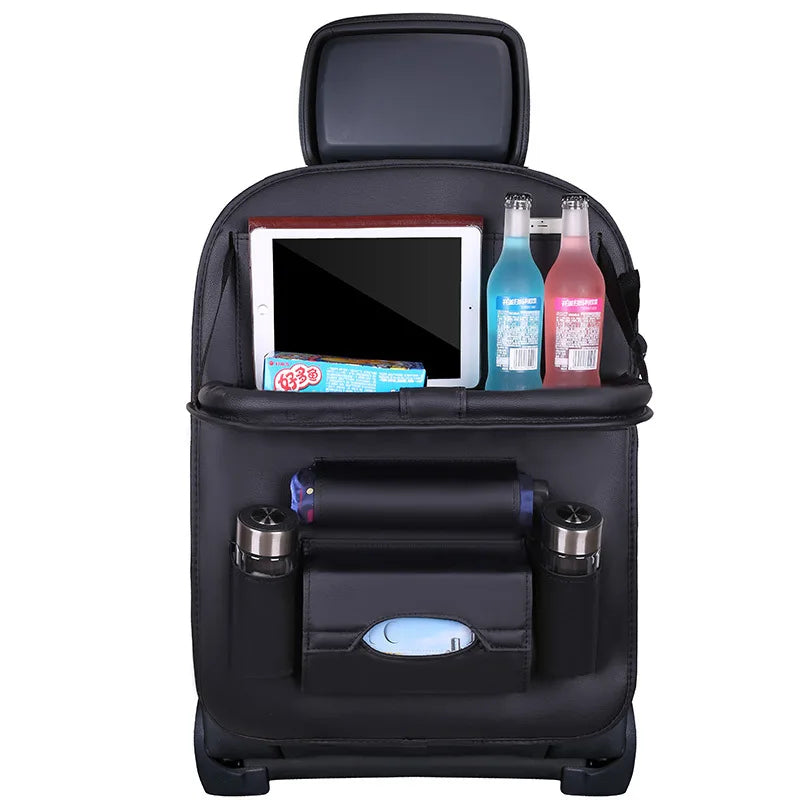 Car back seat organizer