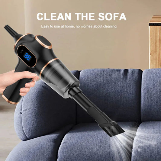 Wireless handheld vacuum cleaner cleaning sofa – easy home use – car accessories portable vacuum